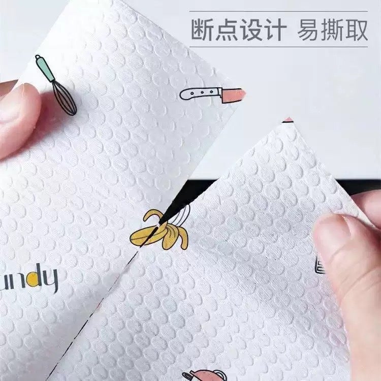 T Disposable Foot Wiping Cloth Foot Bath Household Absorbent Printing Foot Wiping Paper Foot Wash Foot Wipe Foot Wipe Foot Therapy Towel For Lazy People - Image 5